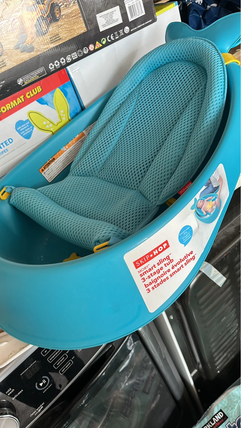 Skip Hop Moby 3-Stage Smart Tub Baby Bathtub