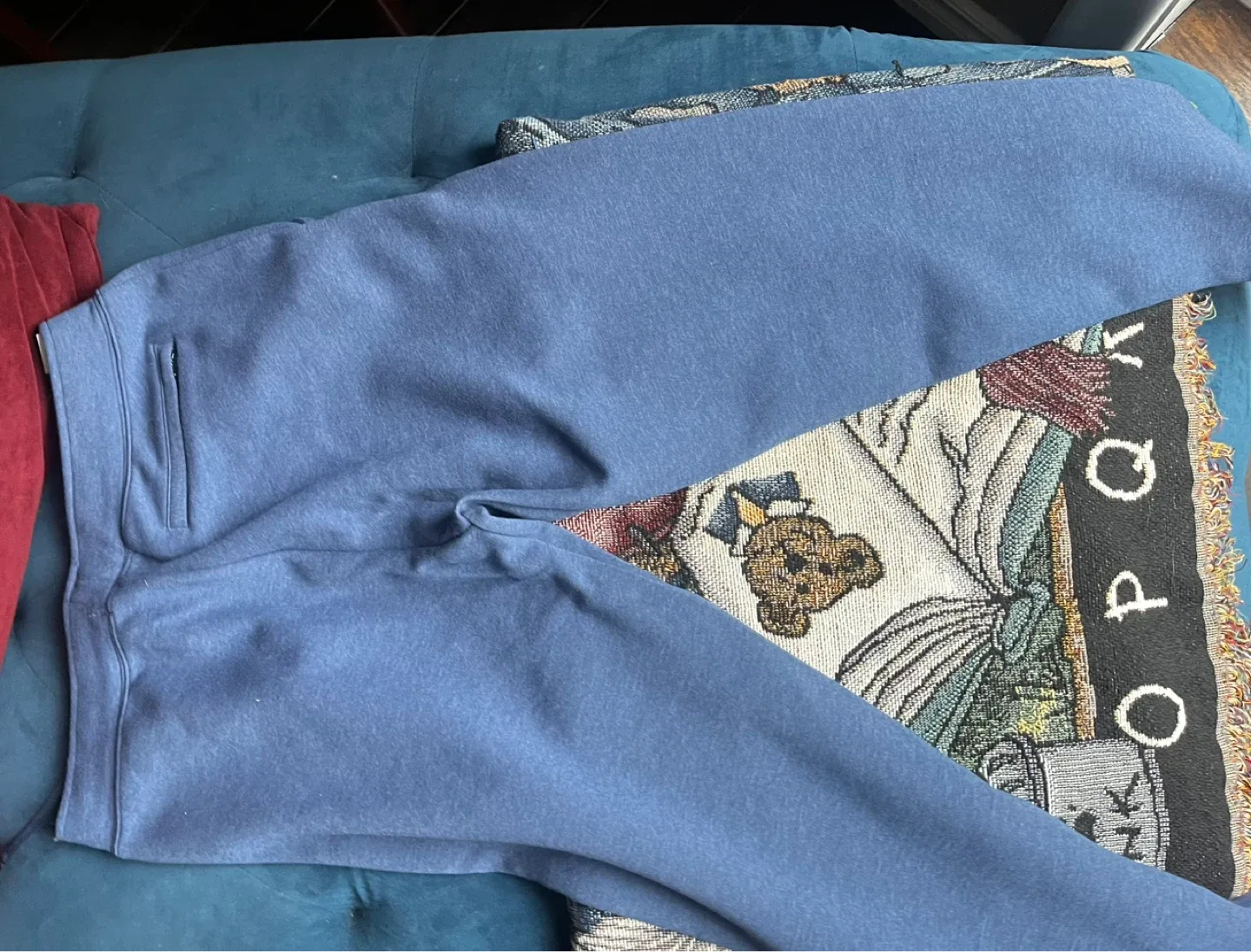 Polo Raulph Lauren Blue Joggers (small) - photo 2
