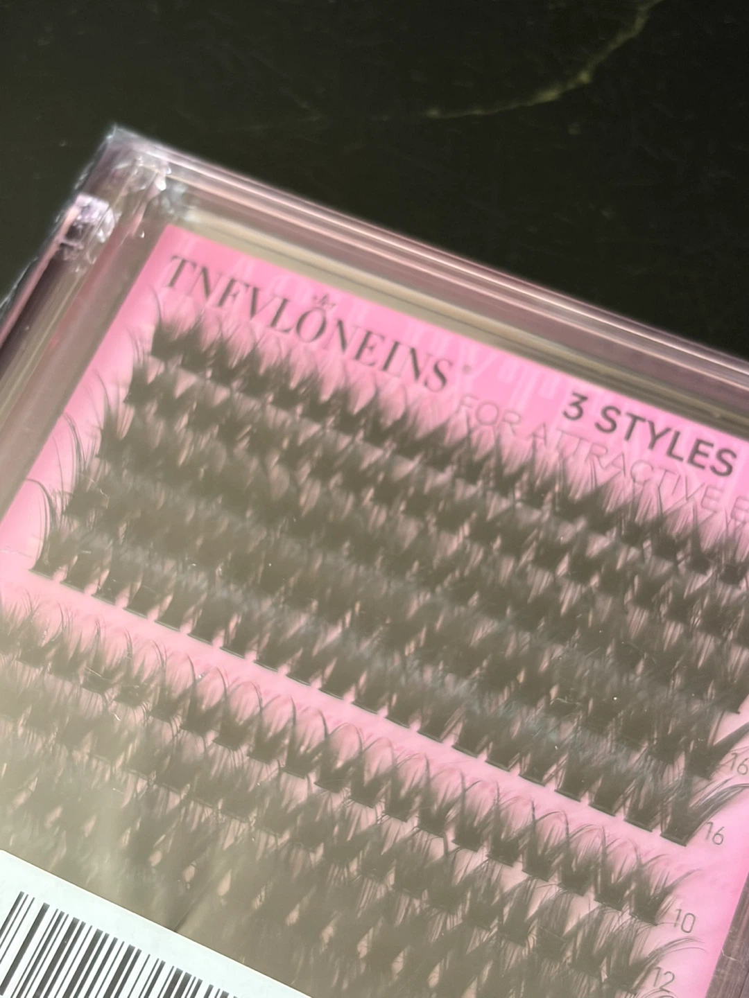 TNFVLONEINS 3 Styles Eyelashes - photo 2