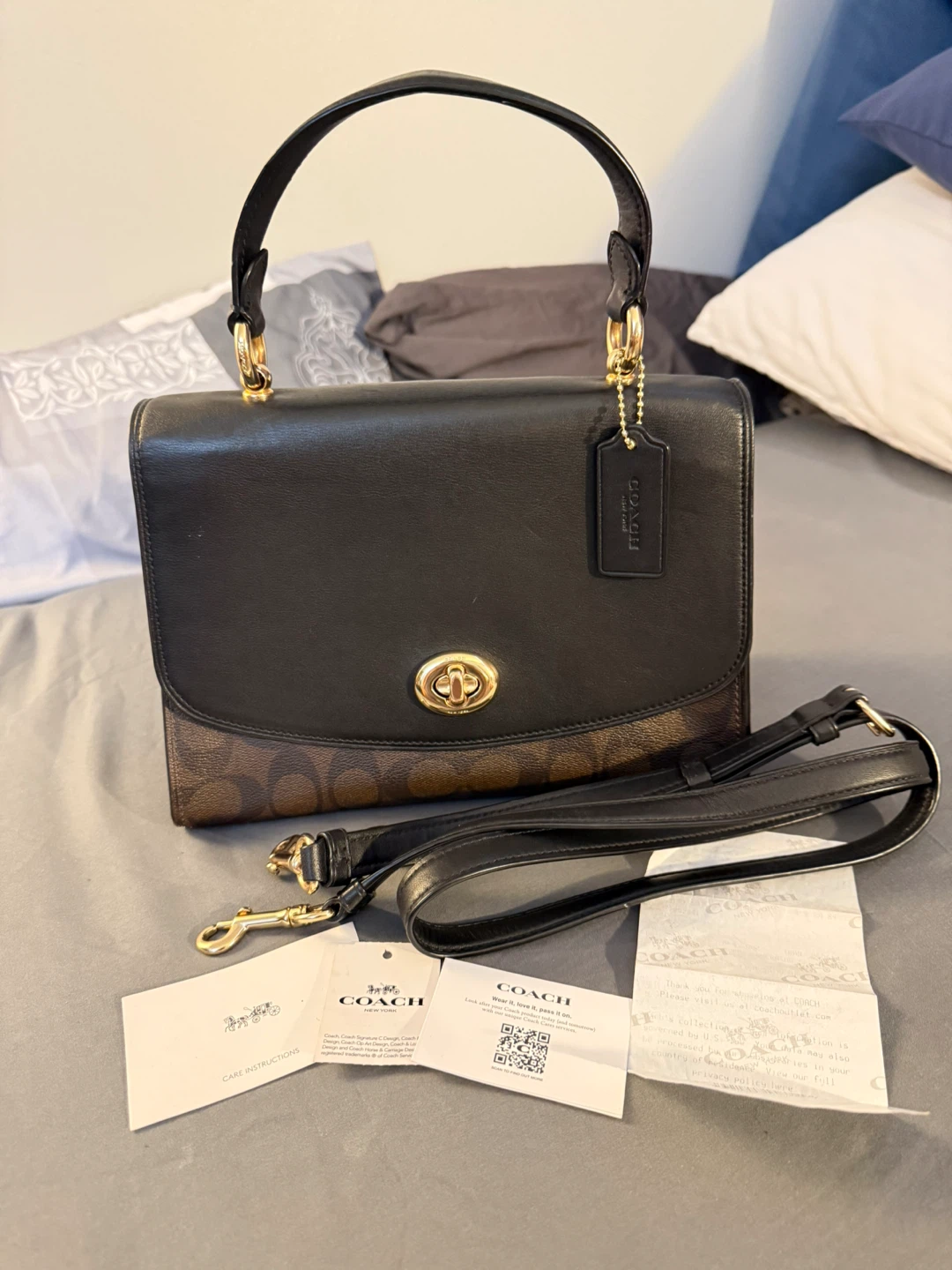 Coach Tabby Top Handle Bag