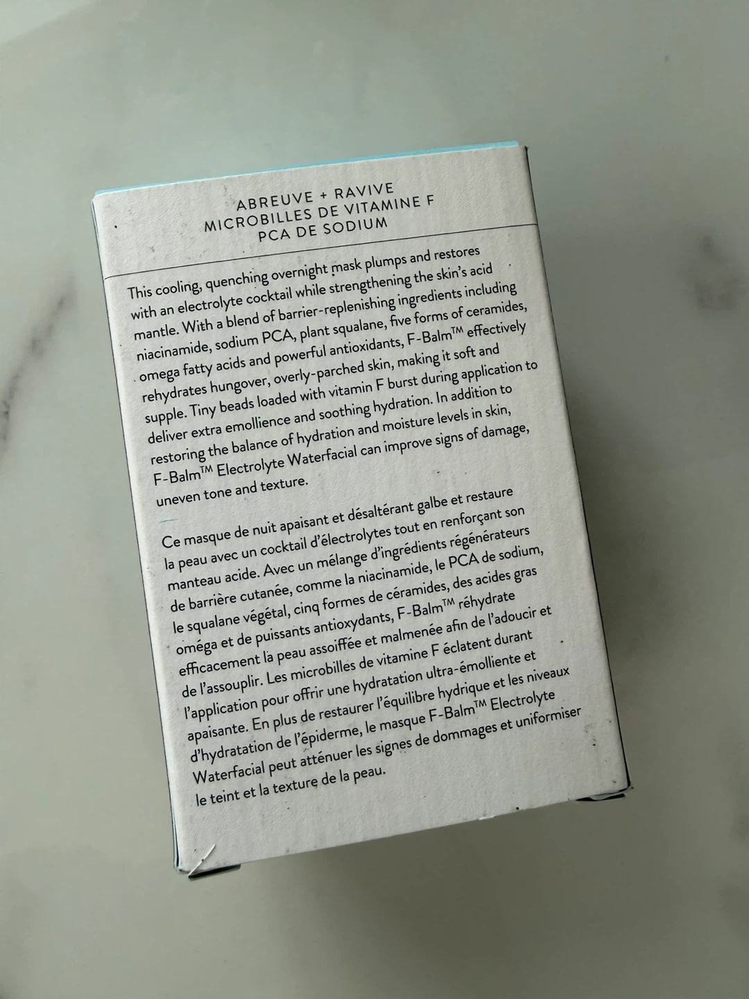 Brand new Drunk Elephant F-Balm Electrolyte Waterfacial Masque - photo 2