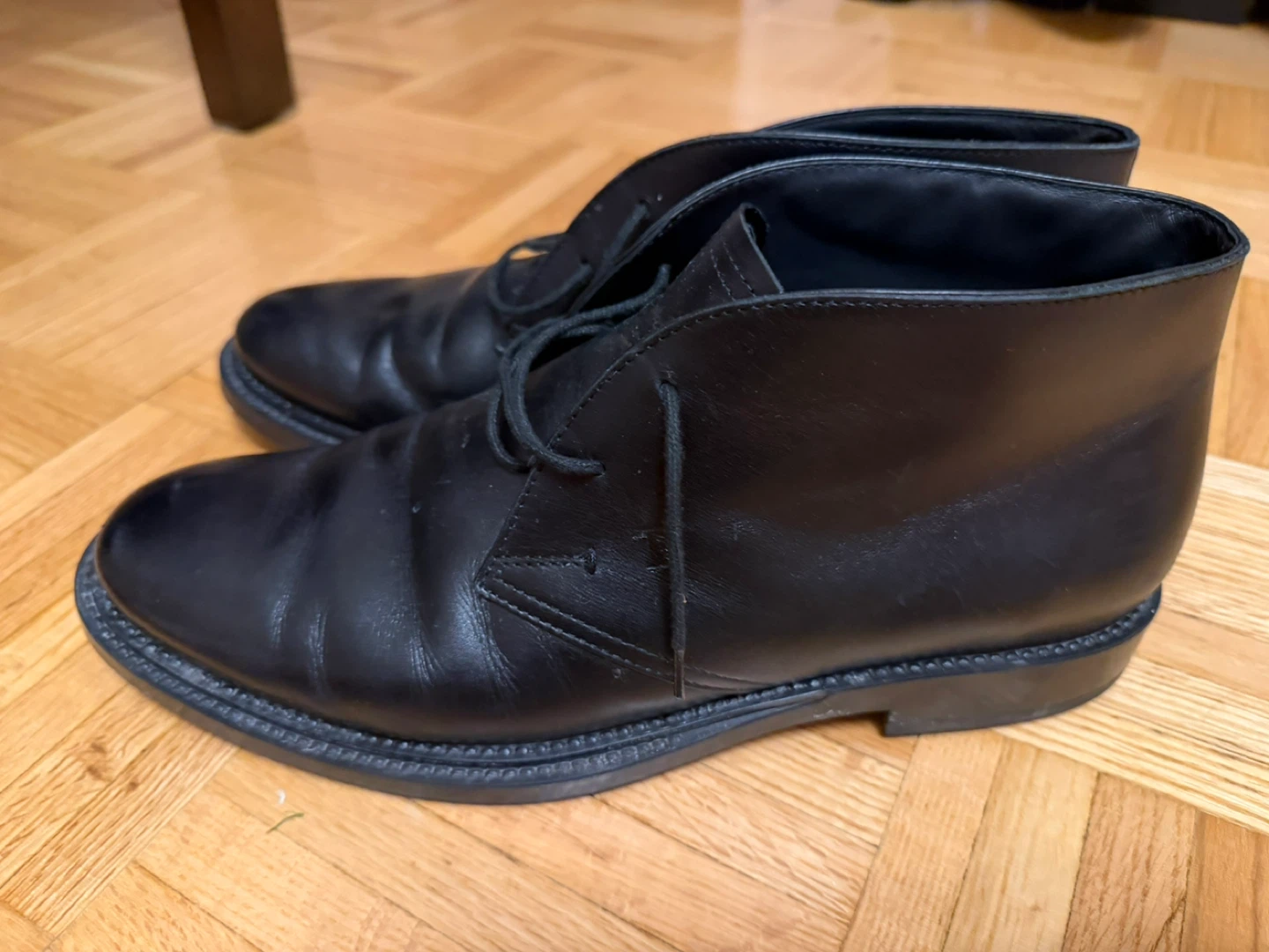 Tod's Black Leather Chukka Boots - photo 3
