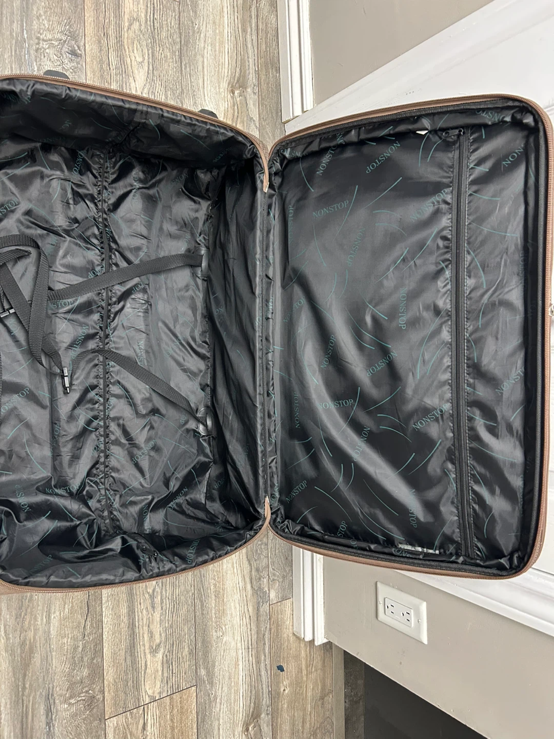NONSTOP Brown Rolling Suitcase Luggage - photo 5