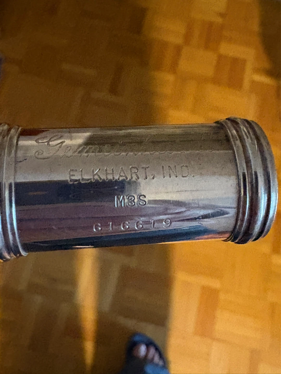 Silver Gemeinhardt open hole flute - photo 5