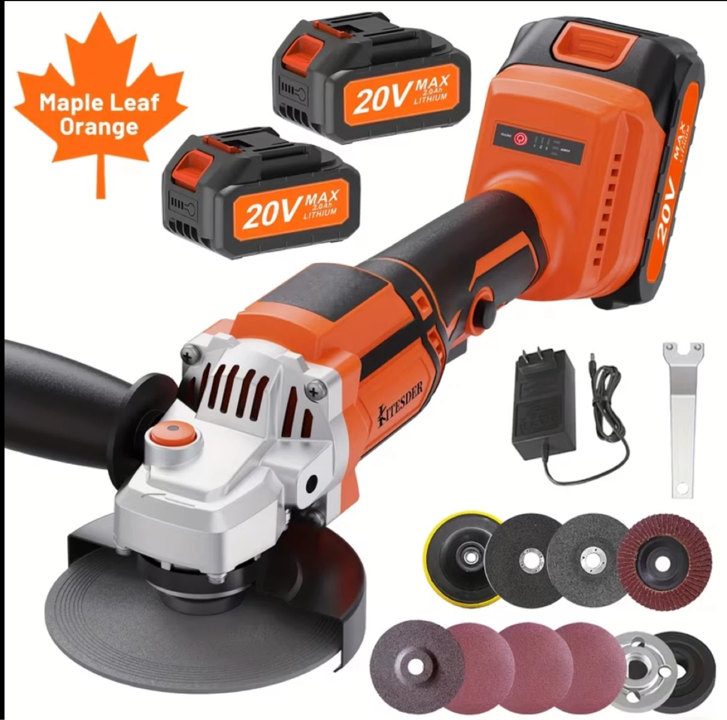 Cordless Angle Grinder Kit