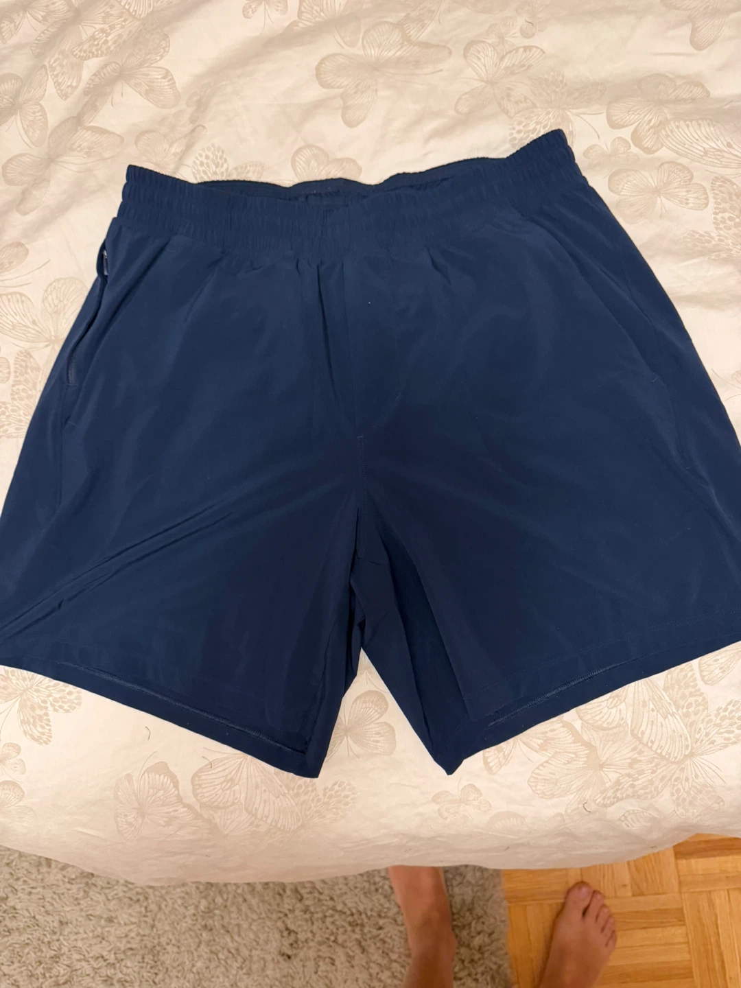 Lululemon Navy Blue Athletic Shorts Size L