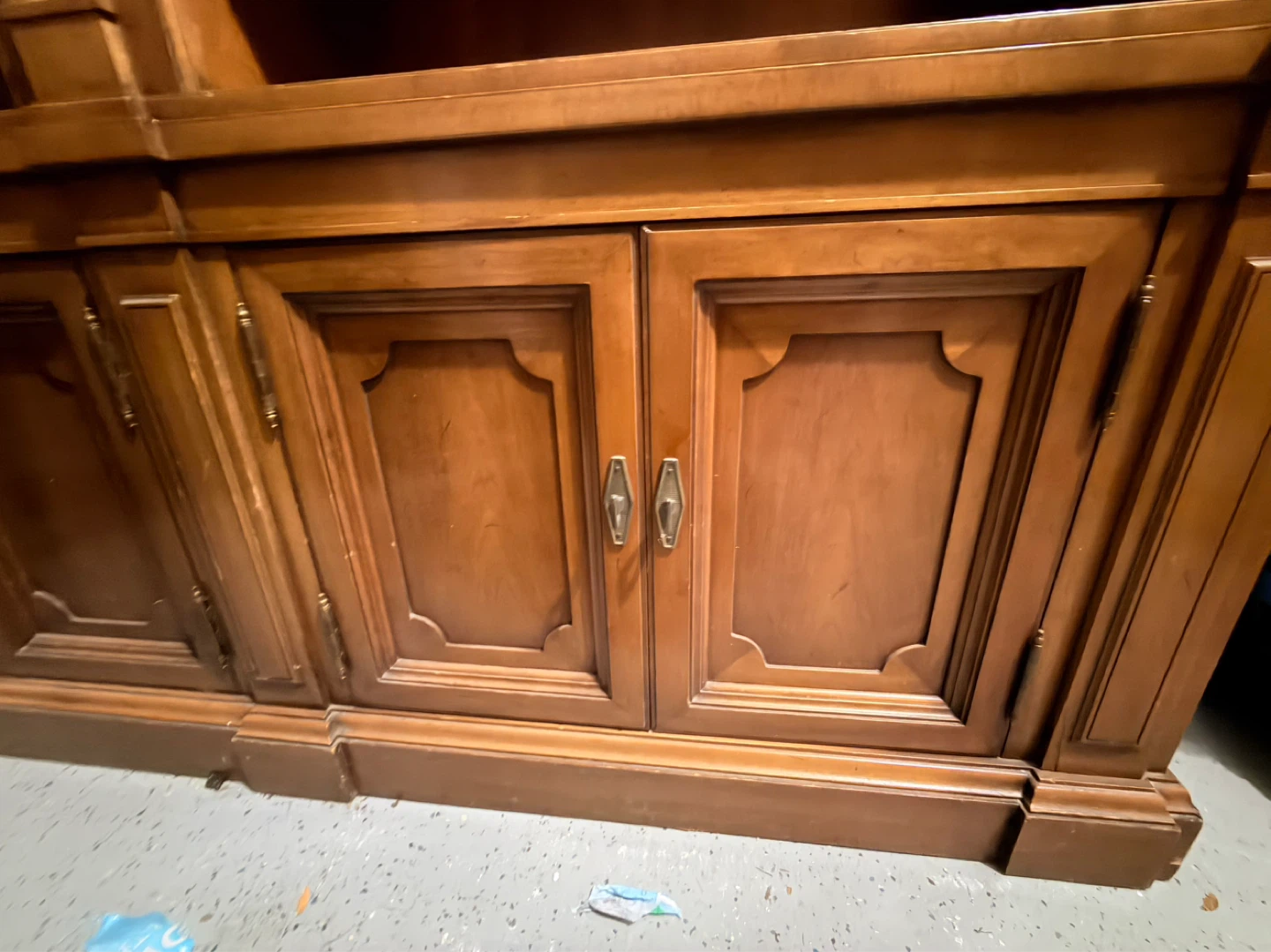 Vintage Ethan Allen 'Legacy' Double Arched Bookcase - photo 3