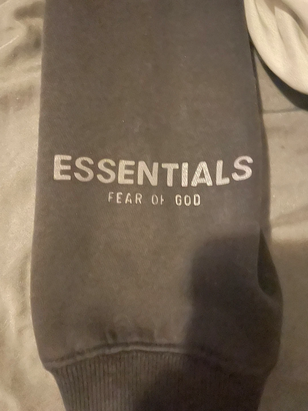 Black Essentials Fear of God Hoodie - photo 5