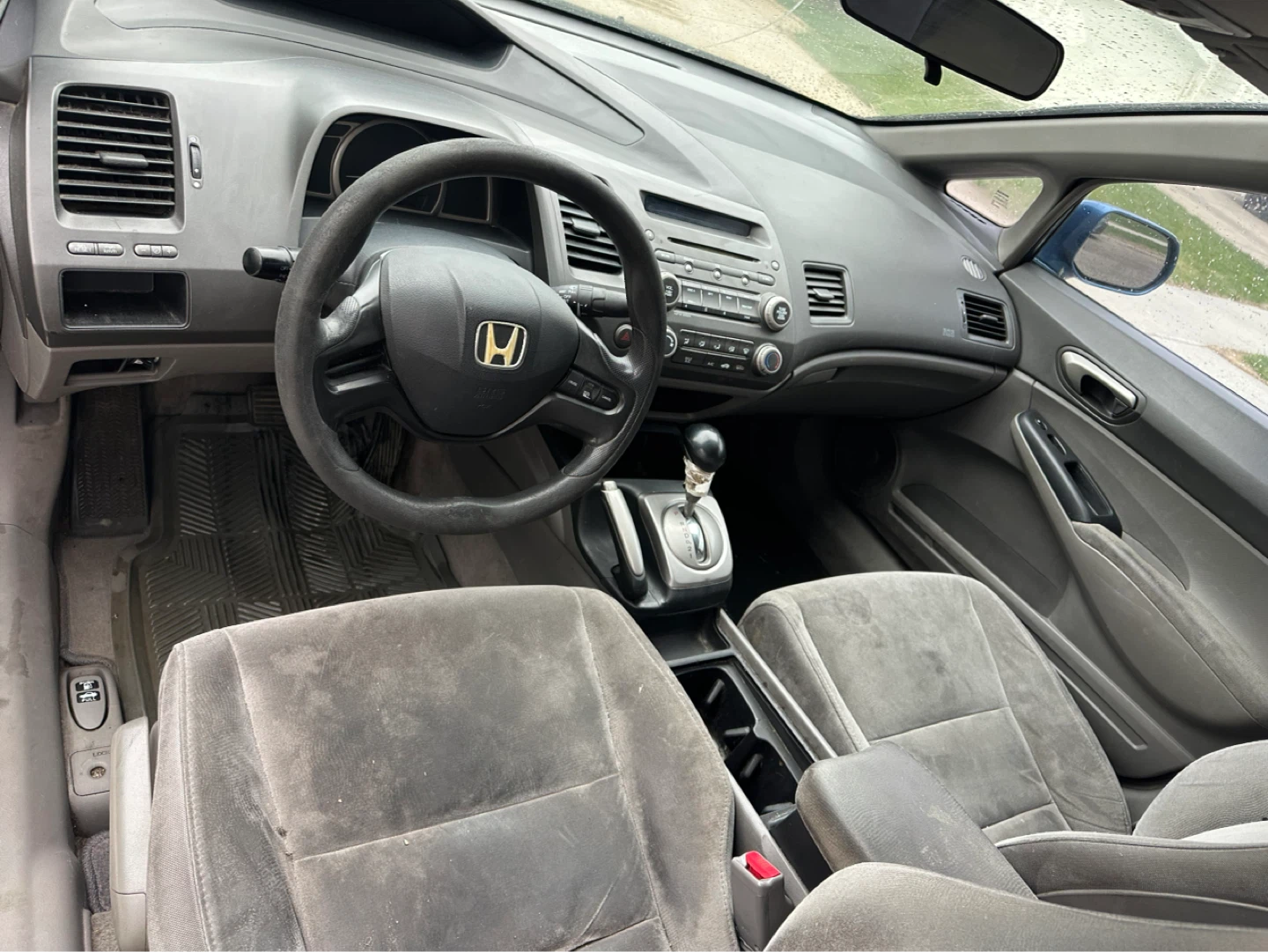2008 Honda Civic Sedan - Blue. Rebuilt title - photo 5