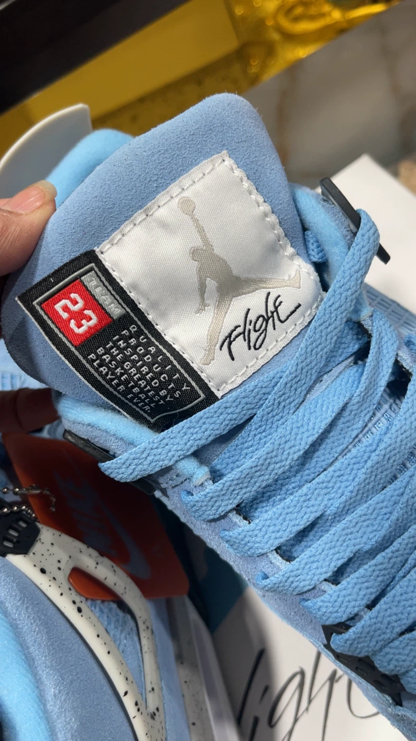 Air Jordan 4 'University Blue' Sneakers - photo 5