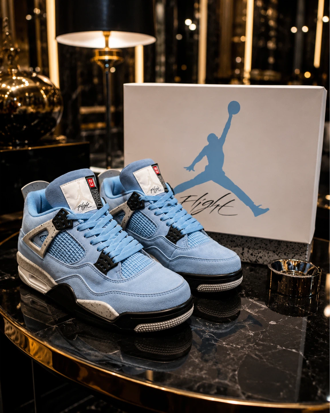 Air Jordan 4 'University Blue' Sneakers - photo 2