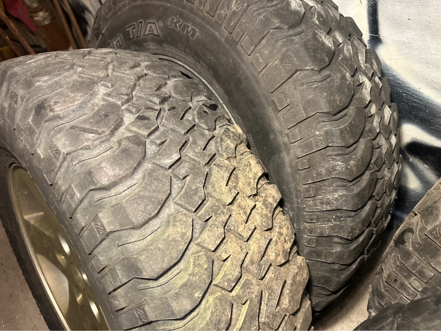 BFGoodrich 4 set Tires and Jeep Rims - photo 2