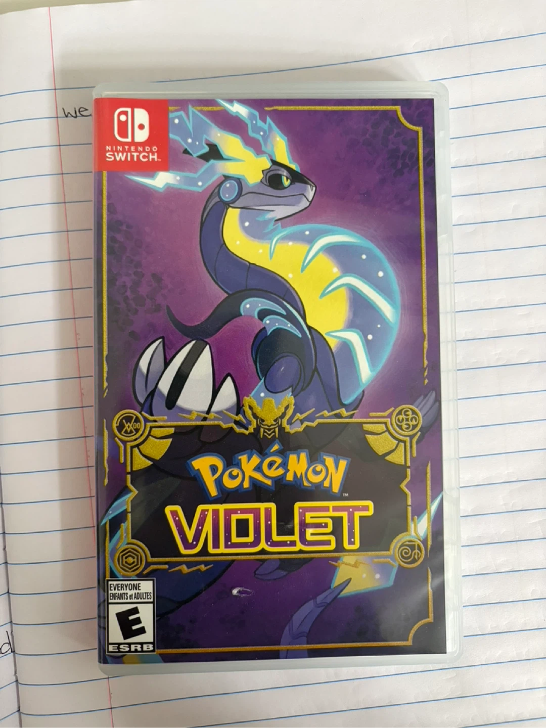 Nintendo Switch Pokémon Violet Game