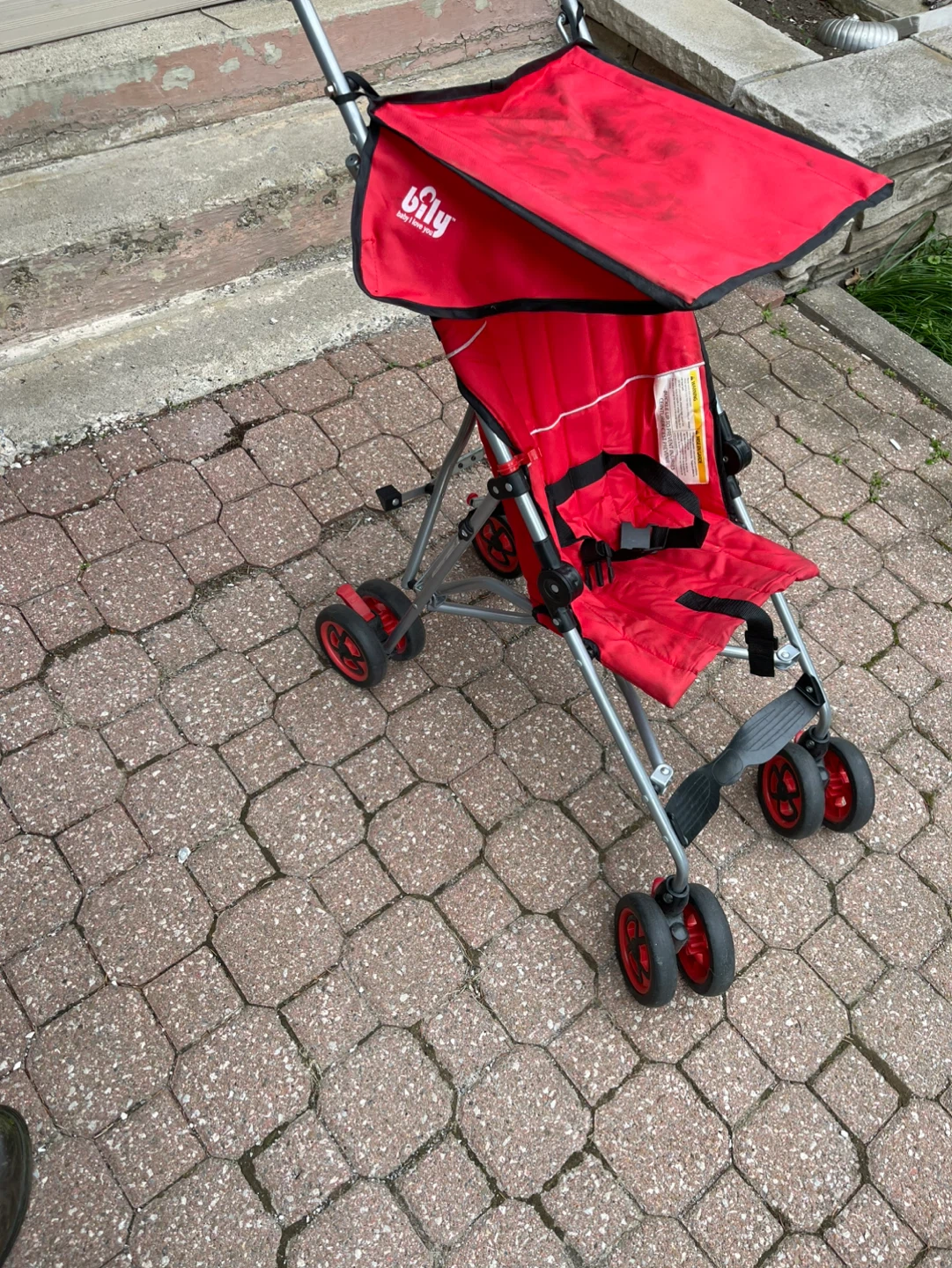 Red Bily Baby Stroller