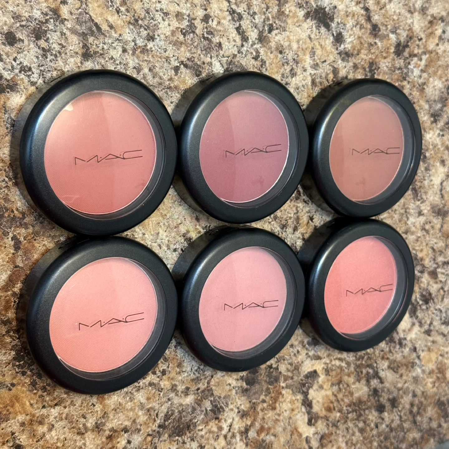 MAC Powder Blush Lot - 6 Shades