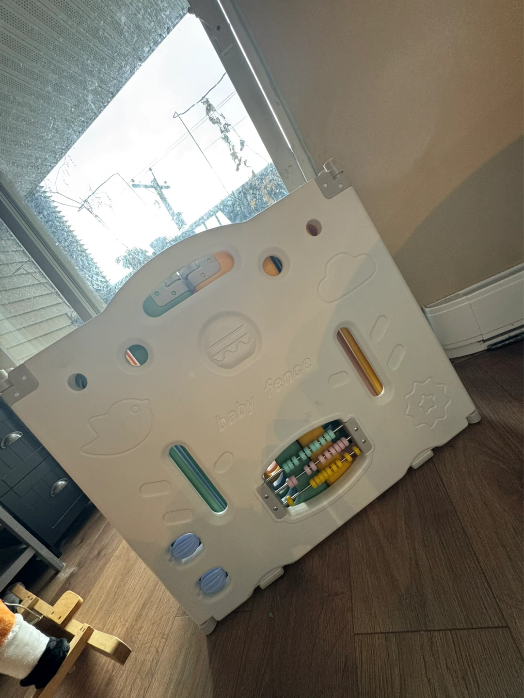 Baby Playpen Fence with Activity Board - photo 4