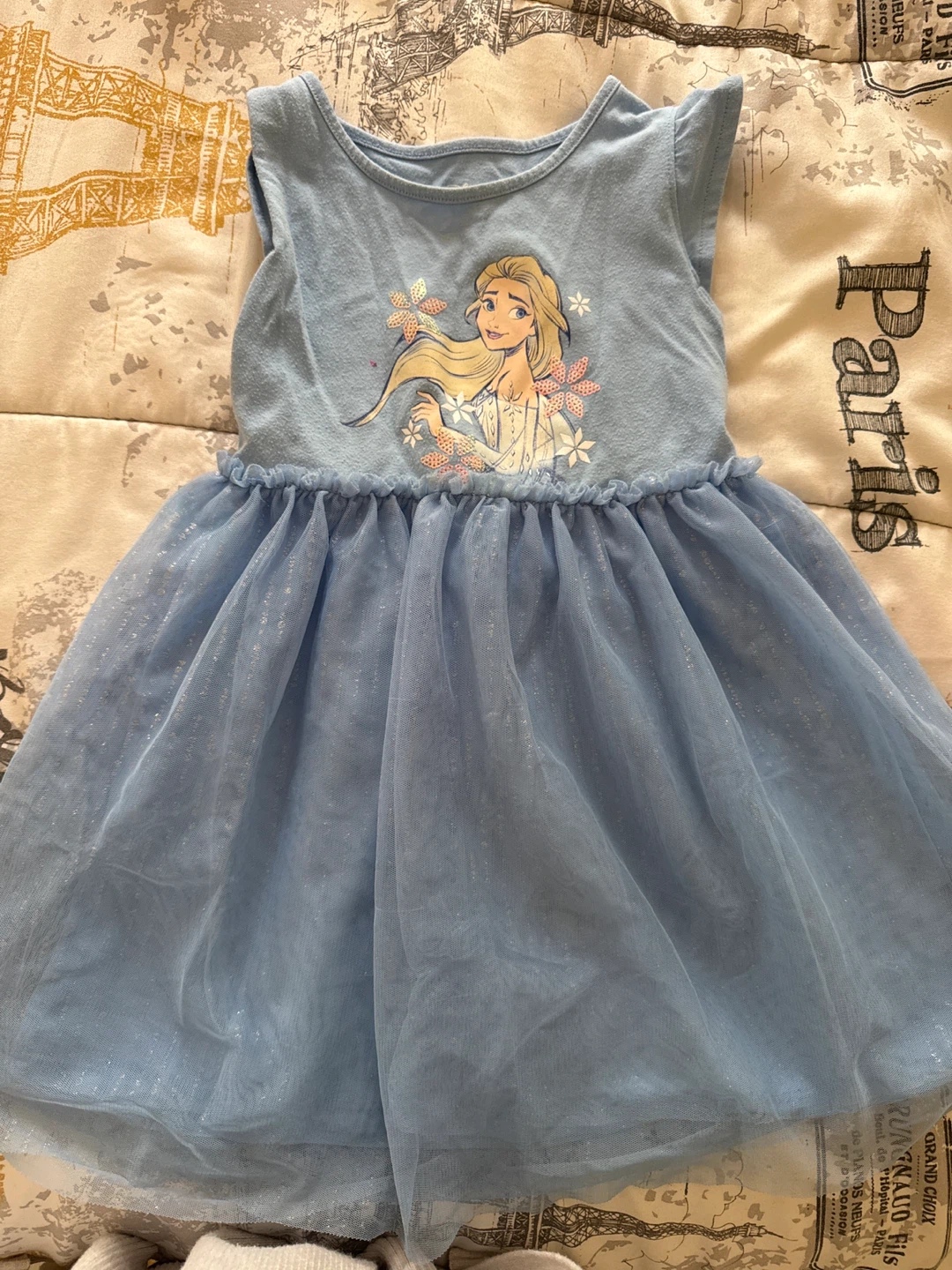 Girls Elsa Dress