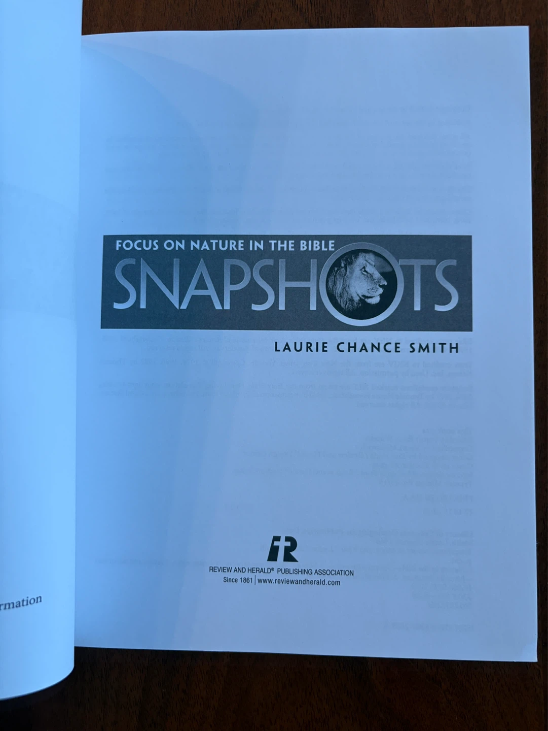 NEW Focus on Nature in the Bible Book - photo 3