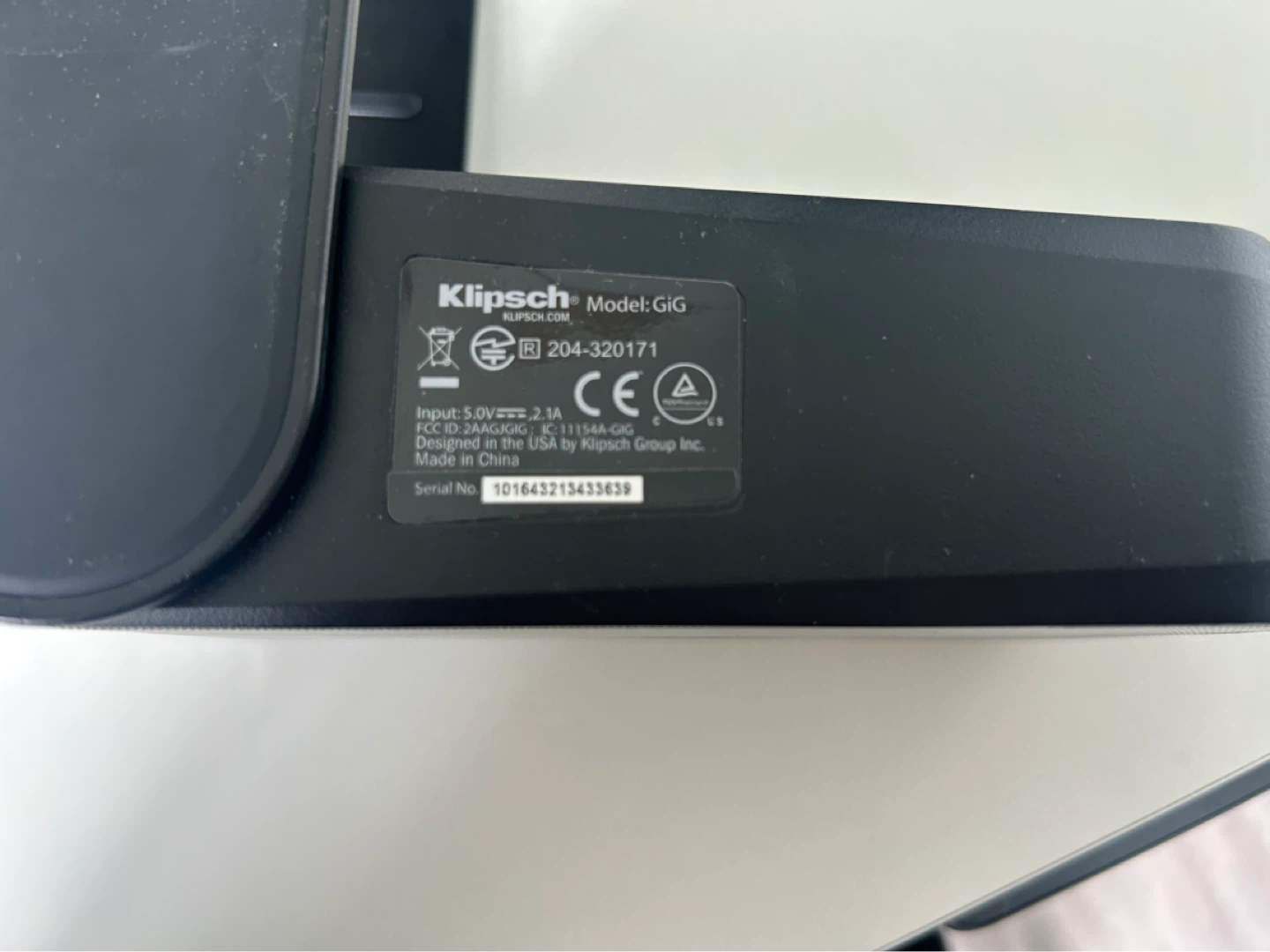 Klipsch GiG Portable Wireless Music System Speaker - photo 5