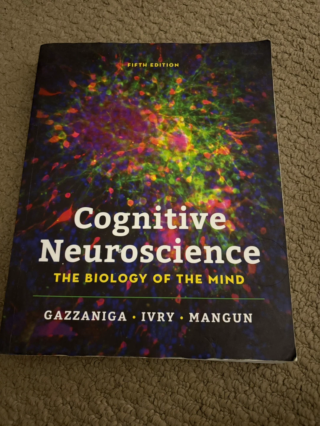 Cognitive Neuroscience textbook