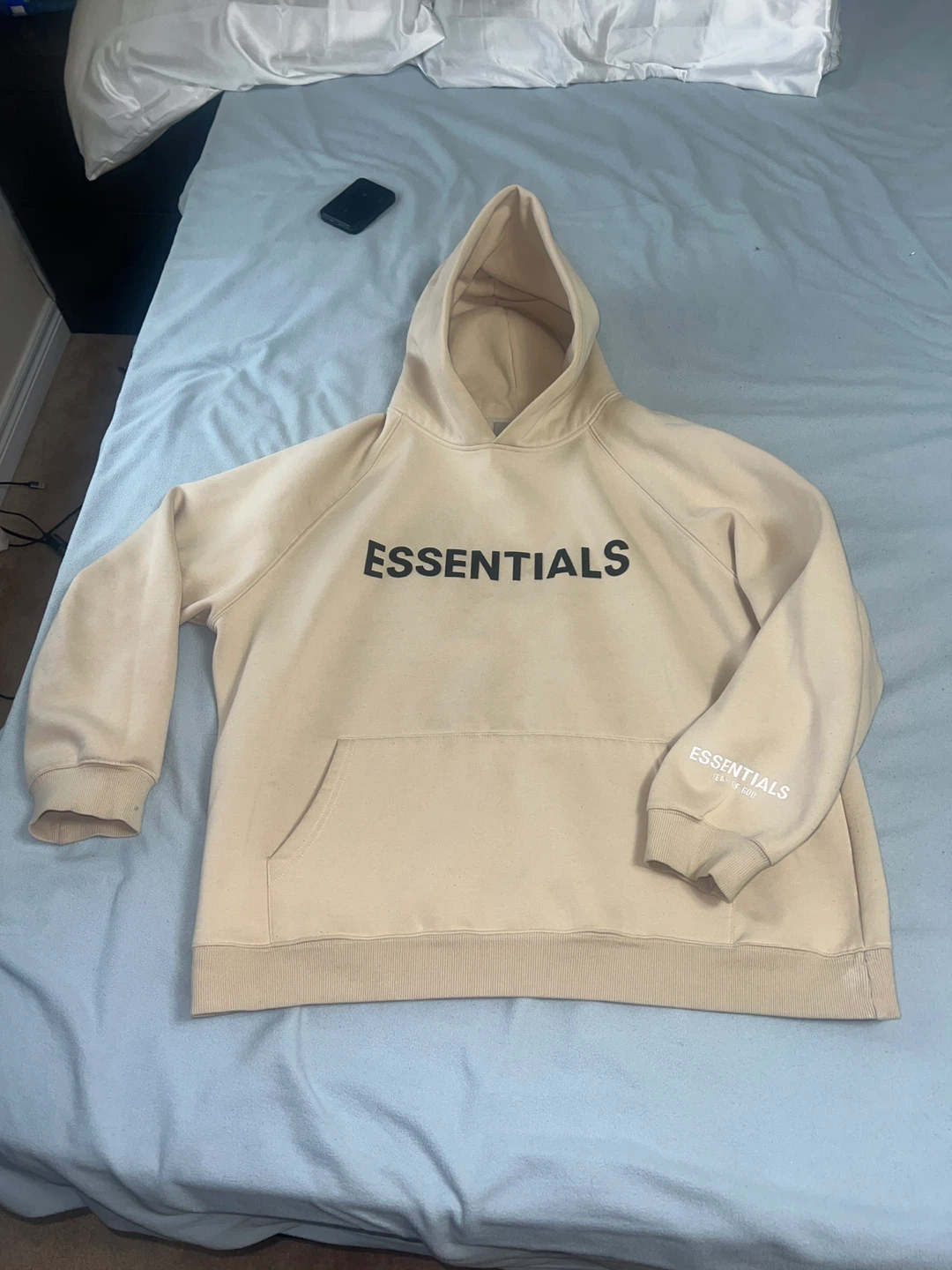 Fear of God Essentials Hoodie - Cream