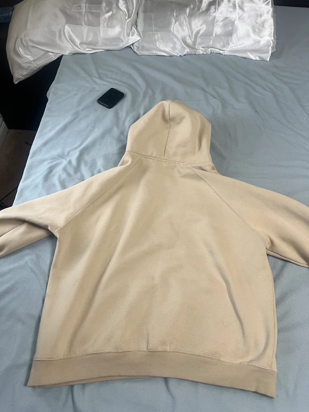 Fear of God Essentials Hoodie - Cream - photo 4