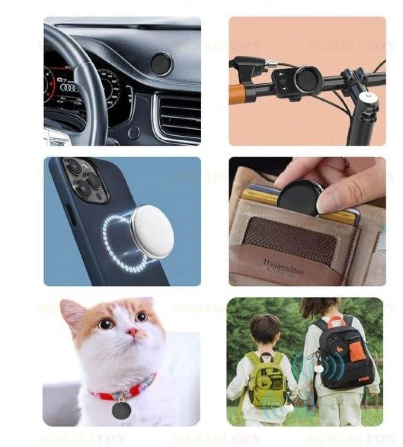 Trackker tags for pets, cars, phone, key 2 pcs - photo 3