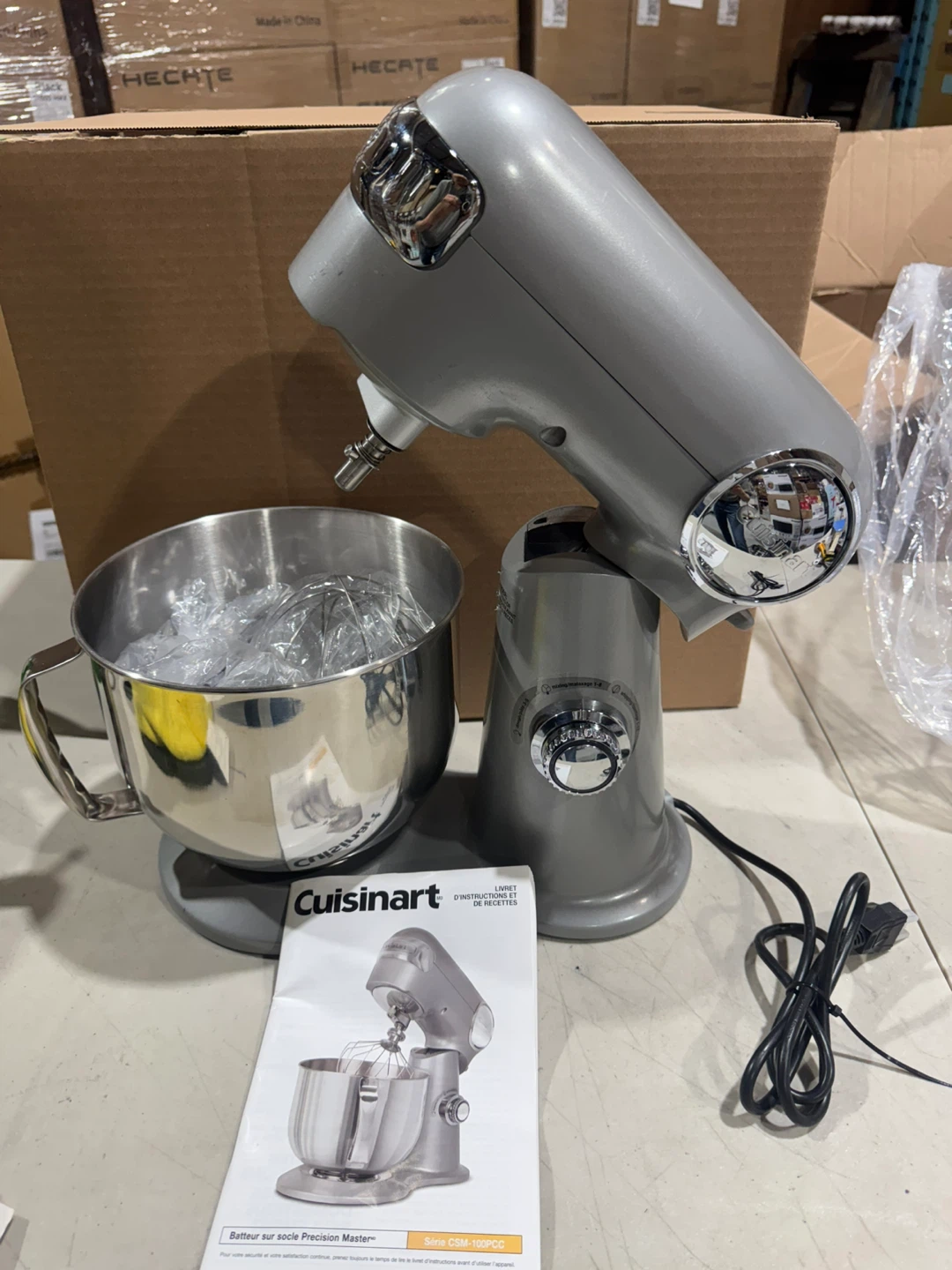 Cuisinart Precision Master Stand Mixer CSM-100PCC