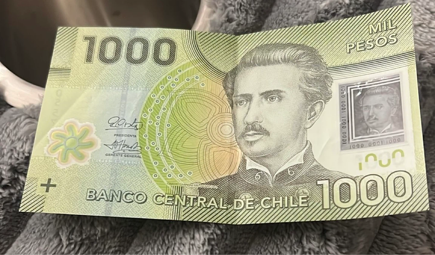 Chile 1000 Mil Pesos Banknote