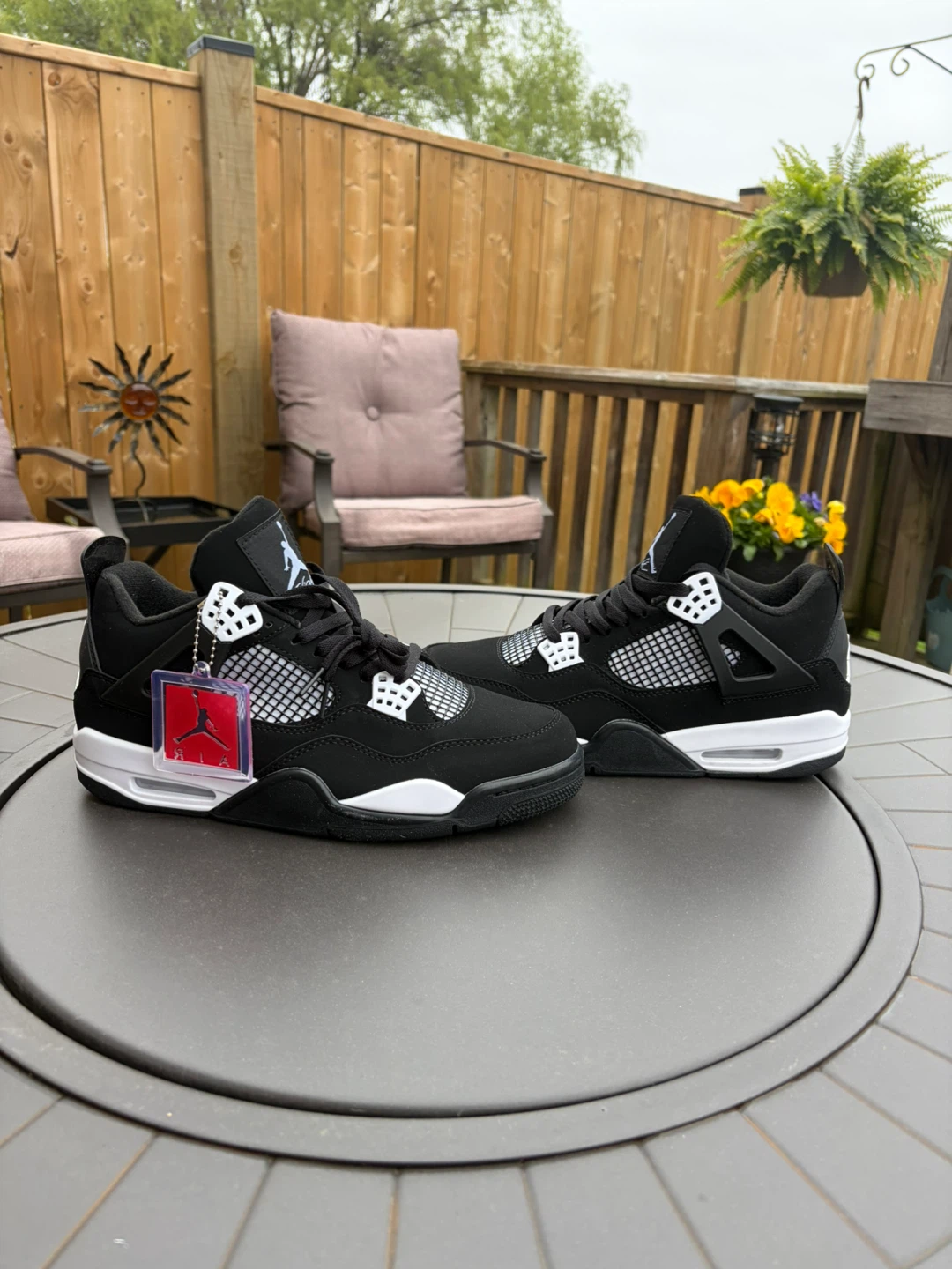 Air Jordan 4 Retro Black White