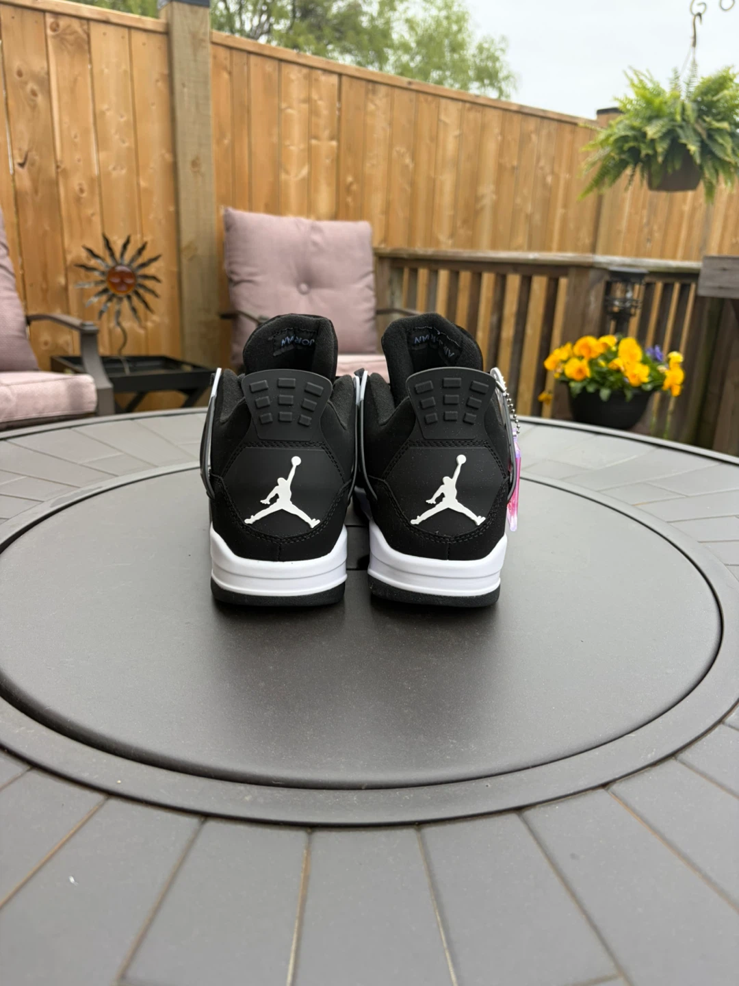 Air Jordan 4 Retro Black White - photo 3