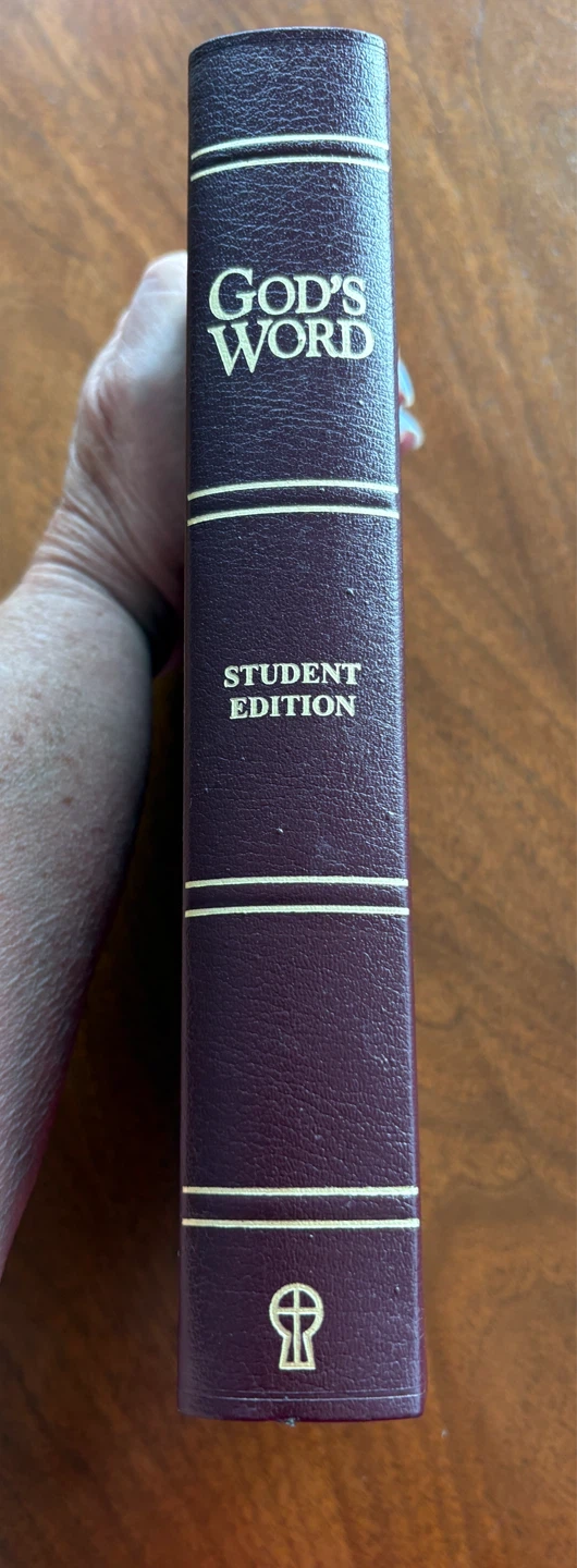 NEW Leather Study Bible God's Word for Students Study Bible