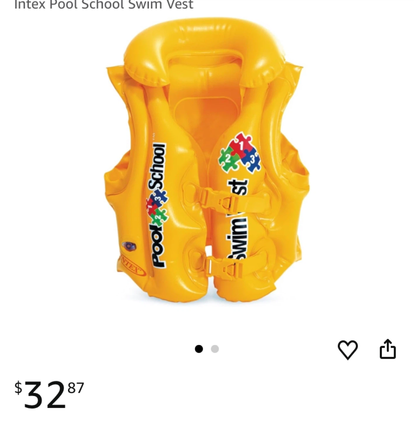 Intex Pool School Swim Vest - photo 5