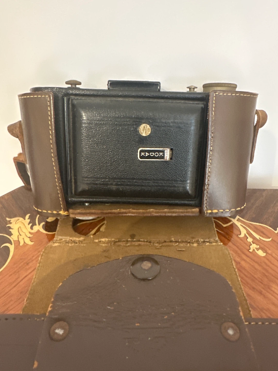 Kodak Vito B Camera with Brown Leather Case - photo 2