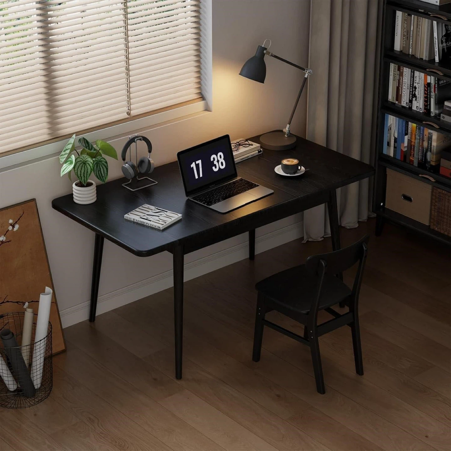 Extendable Dining Table - Black