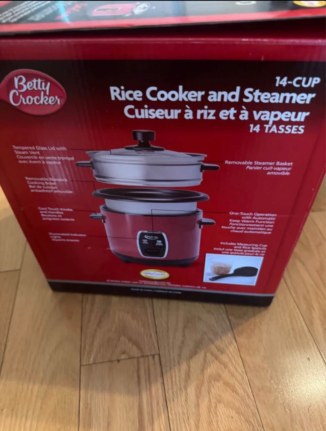 Betty Crocker 14-Cup Rice Cooker and Steamer - photo 2