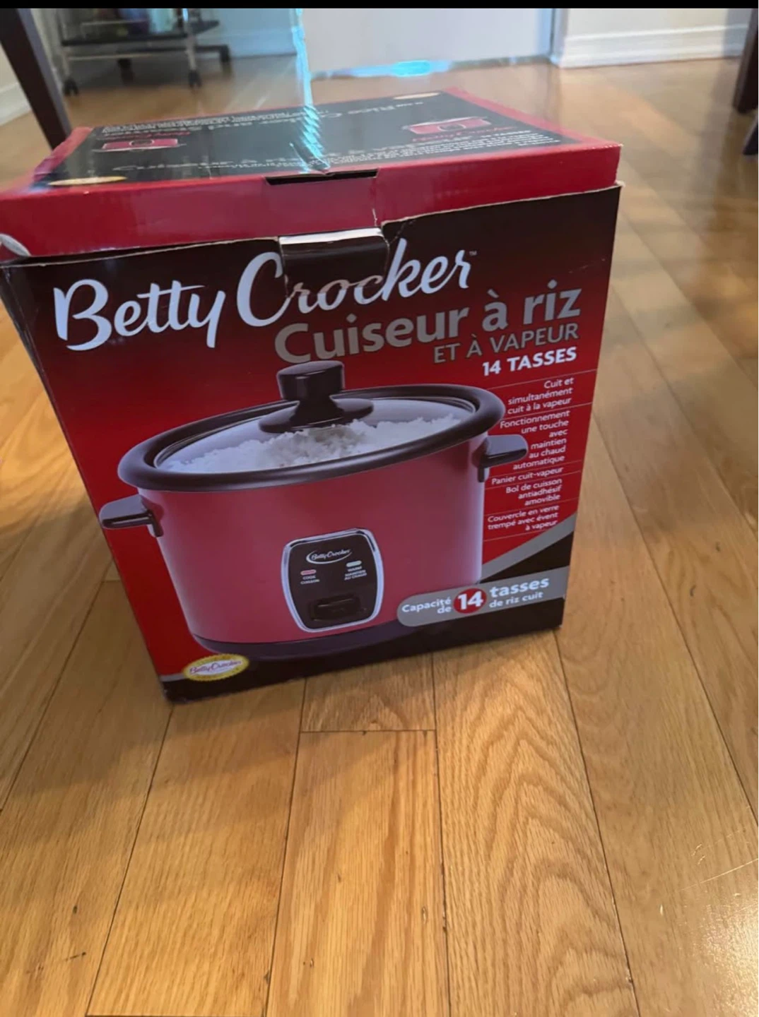 Betty Crocker 14-Cup Rice Cooker and Steamer