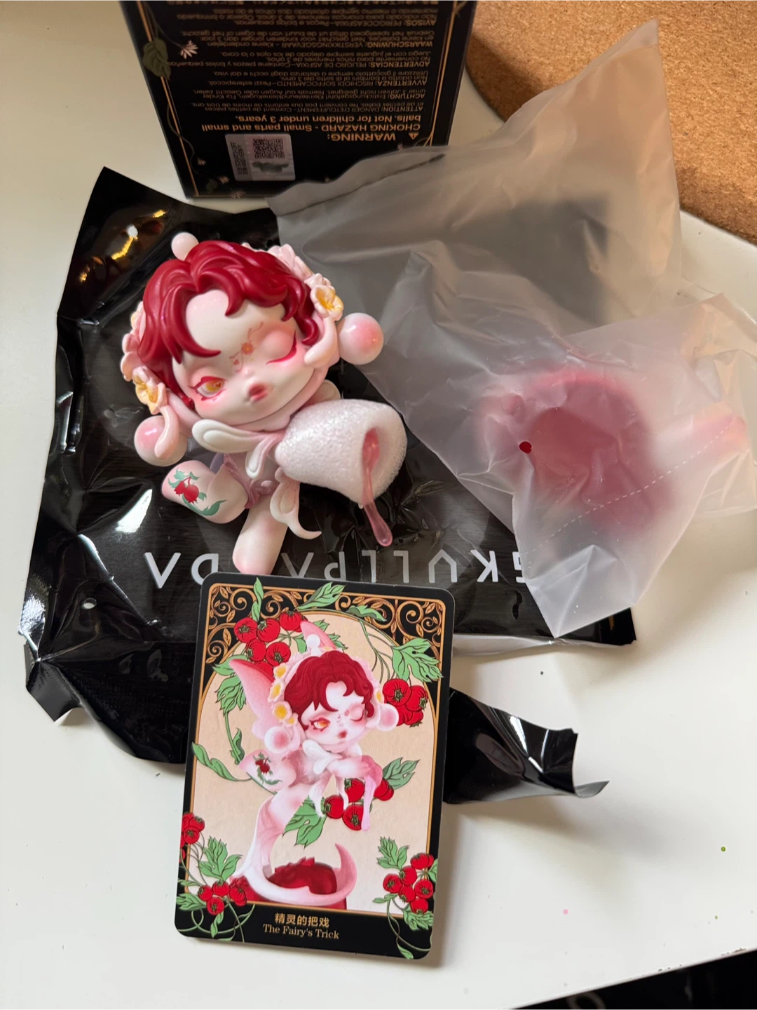 Skullpanda - petals in four acts -  The fairy’s trick - pop mart - photo 5