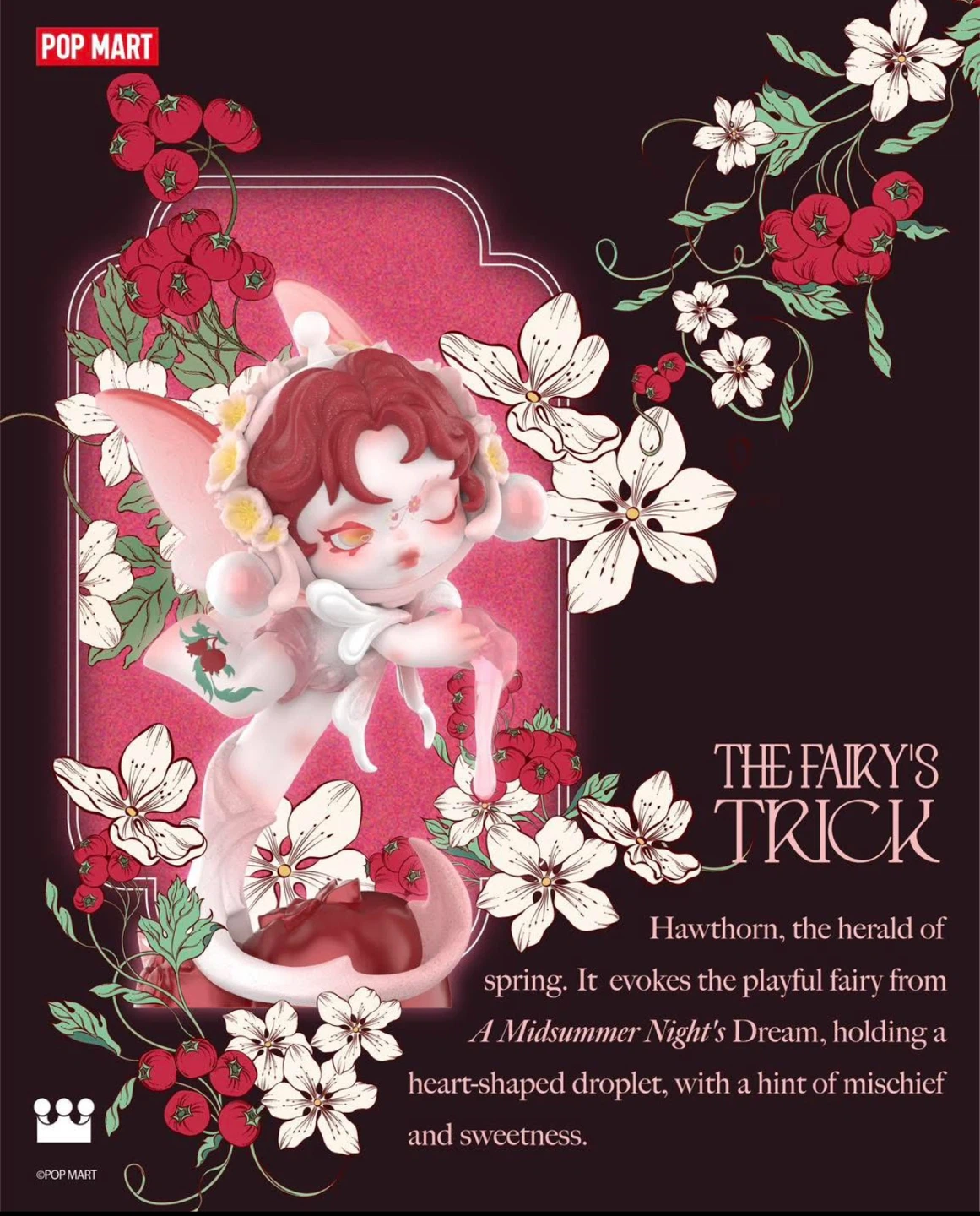 Skullpanda - petals in four acts -  The fairy’s trick - pop mart - photo 2