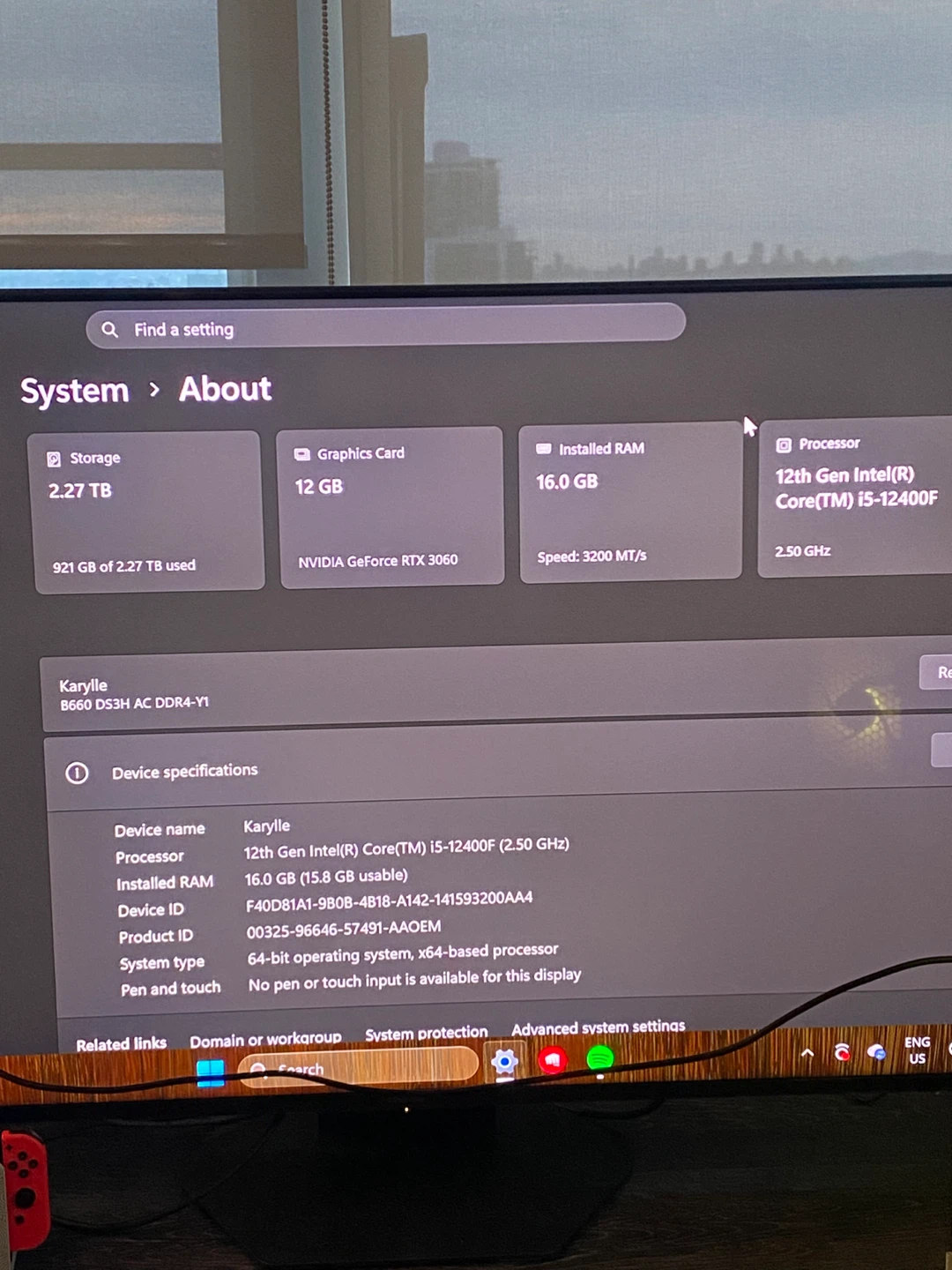 Custom White Gaming PC - Intel i5-12400F, RTX 3060 - photo 4