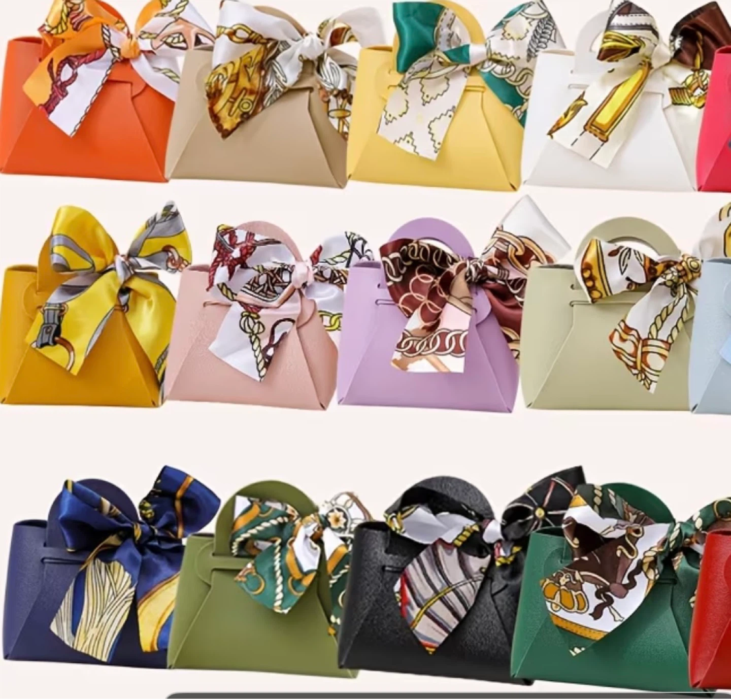 Gift Boxes with Scarves