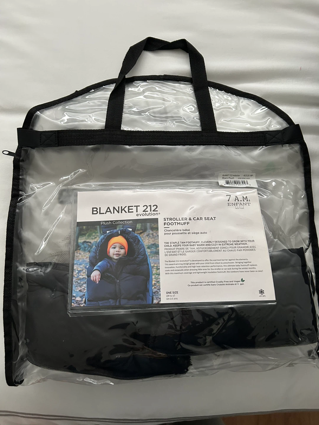 7 A.M. Enfant Blanket 212 Evolution Stroller & Car Seat Footmuff - photo 2