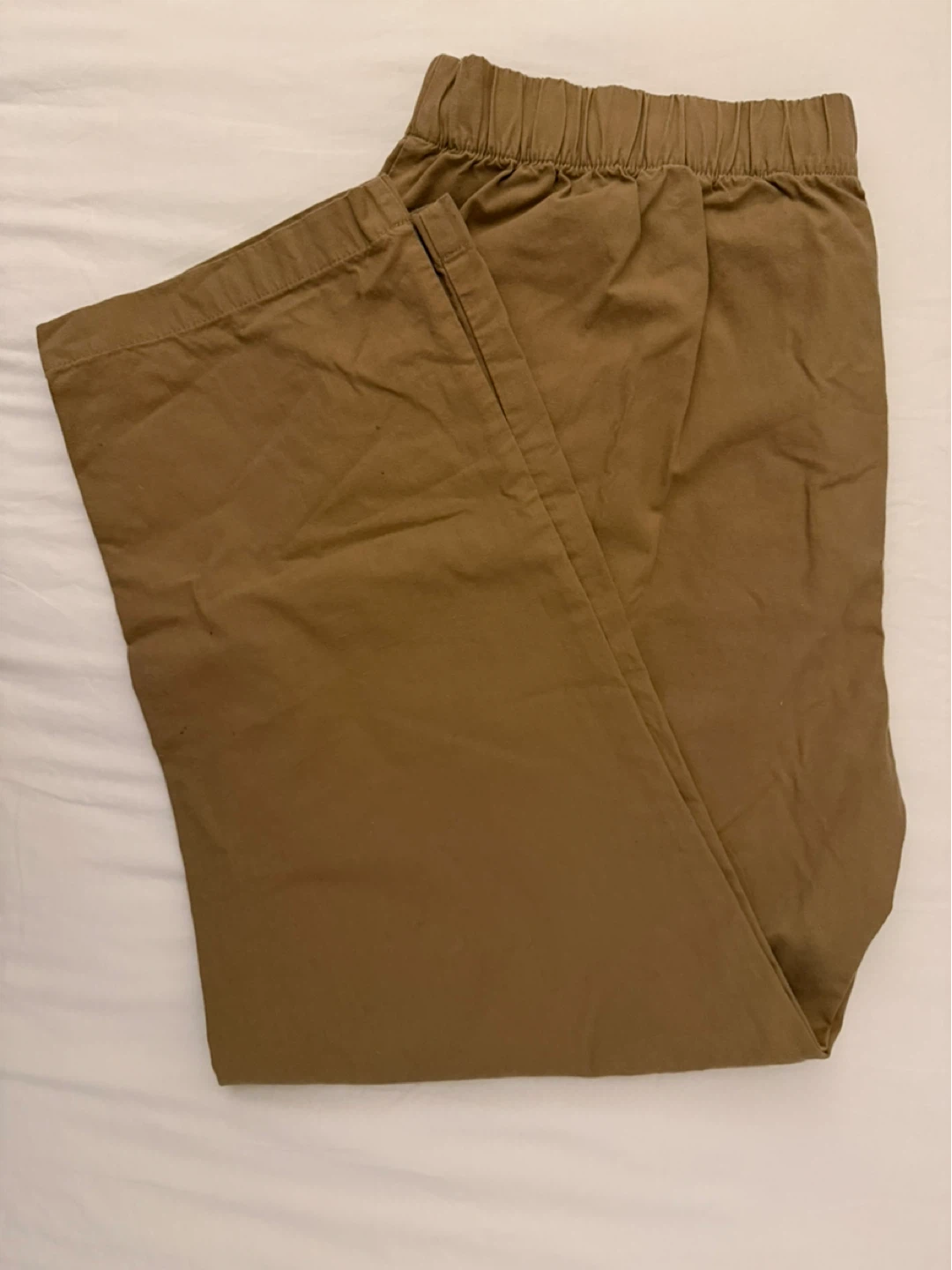 UNIQLO Cotton Relaxed Ankle Pants