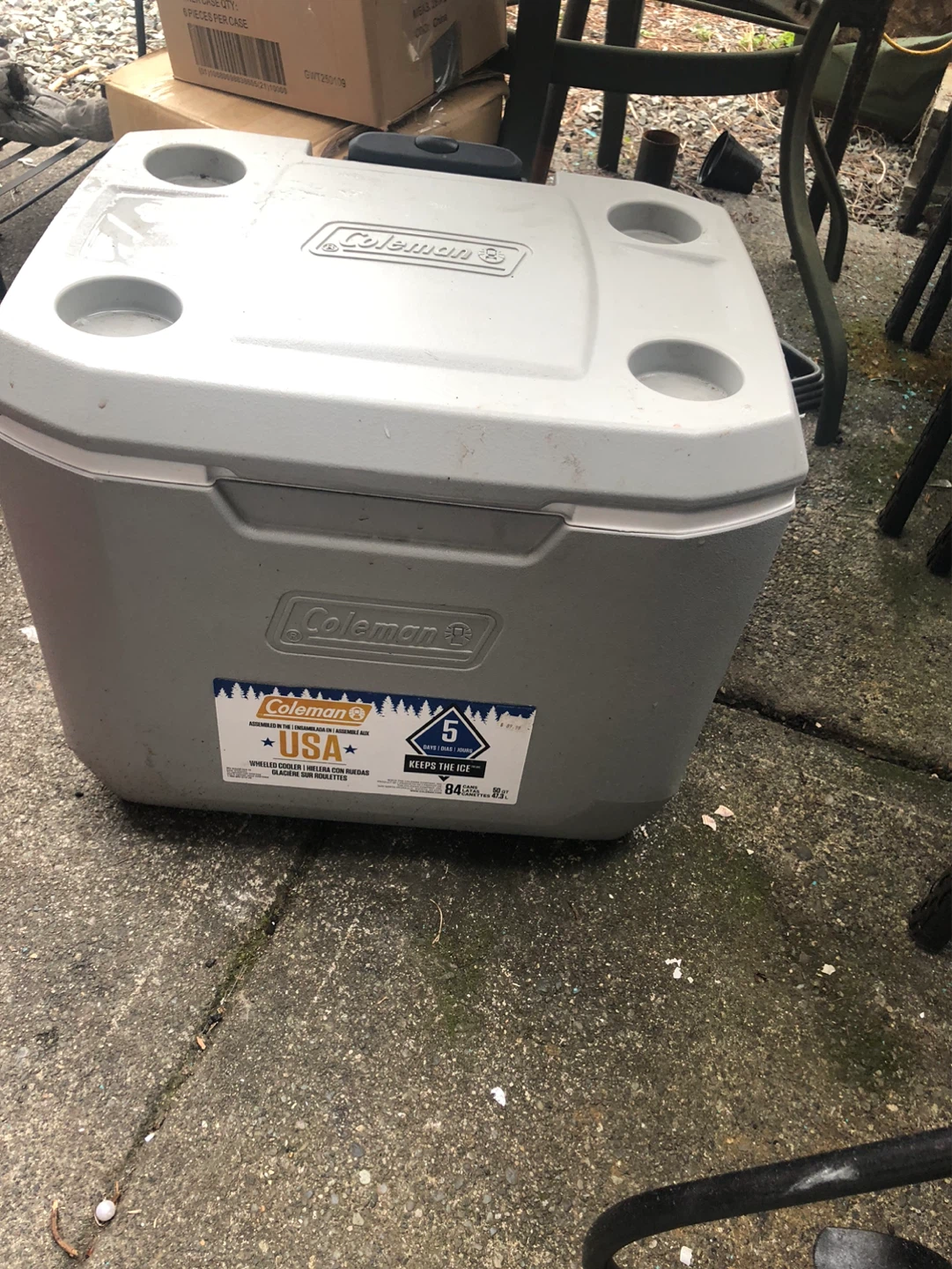 Coleman 84-Quart Wheeled Cooler