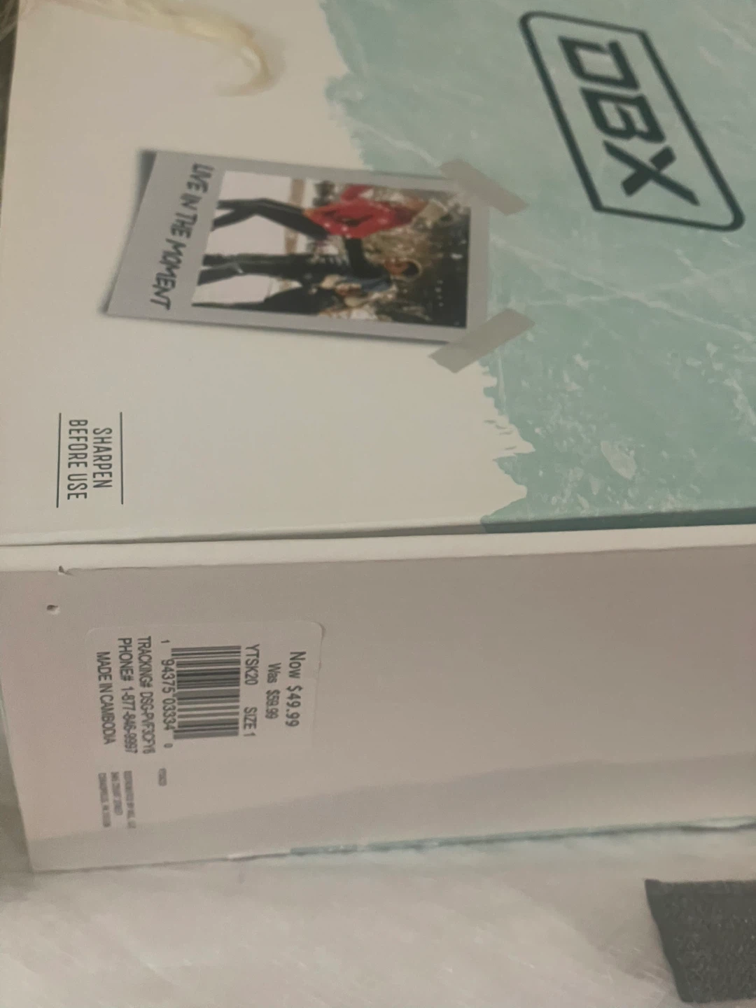 DBX Figure Ice Skates Size 1 - photo 2