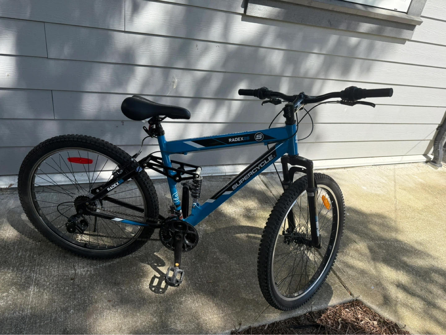 Supercycle Radex Blue Full Suspension Mountain Bike