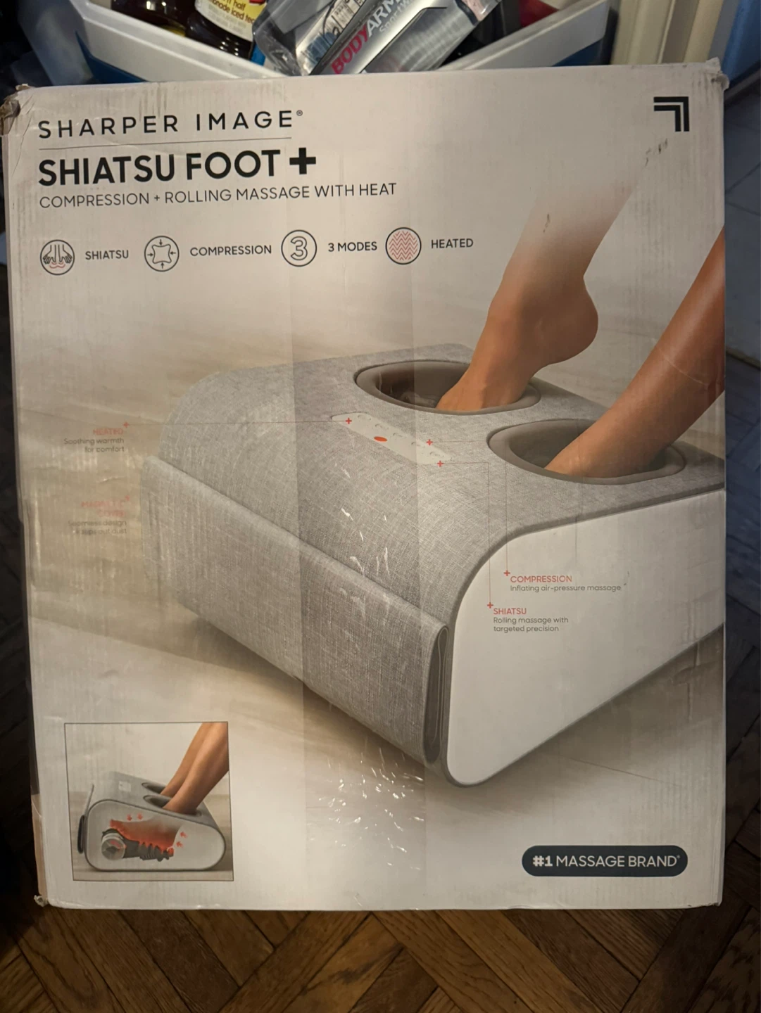 Sharper Image Shiatsu Foot Massager+ - photo 2
