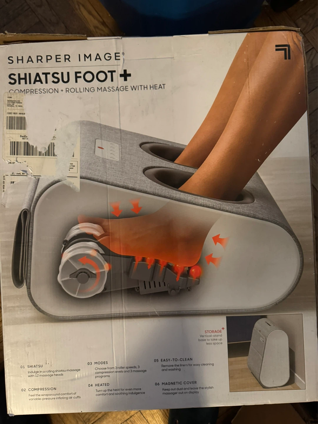 Sharper Image Shiatsu Foot Massager+