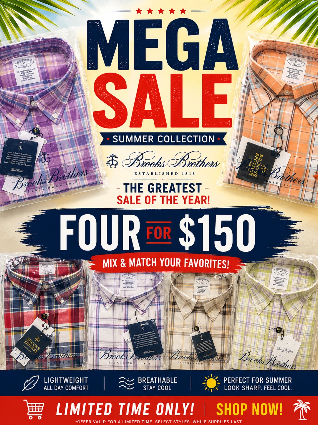 **4 for $150**- Brooks Brothers Men's Button Down Shirts - photo 2