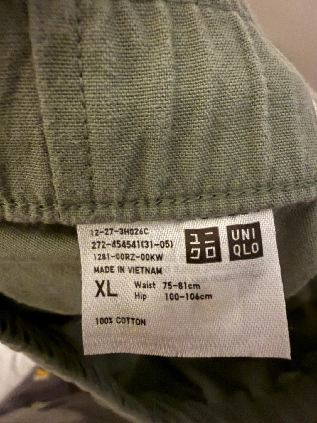 UNIQLO Cotton Relaxed Ankle Pants - photo 2